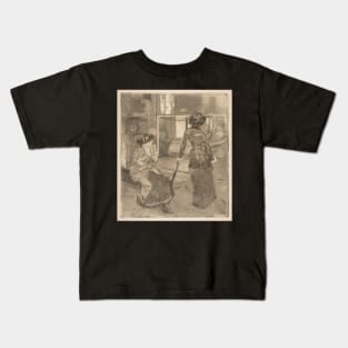 Mary Cassatt at the Louvre: The Etruscan Gallery Kids T-Shirt